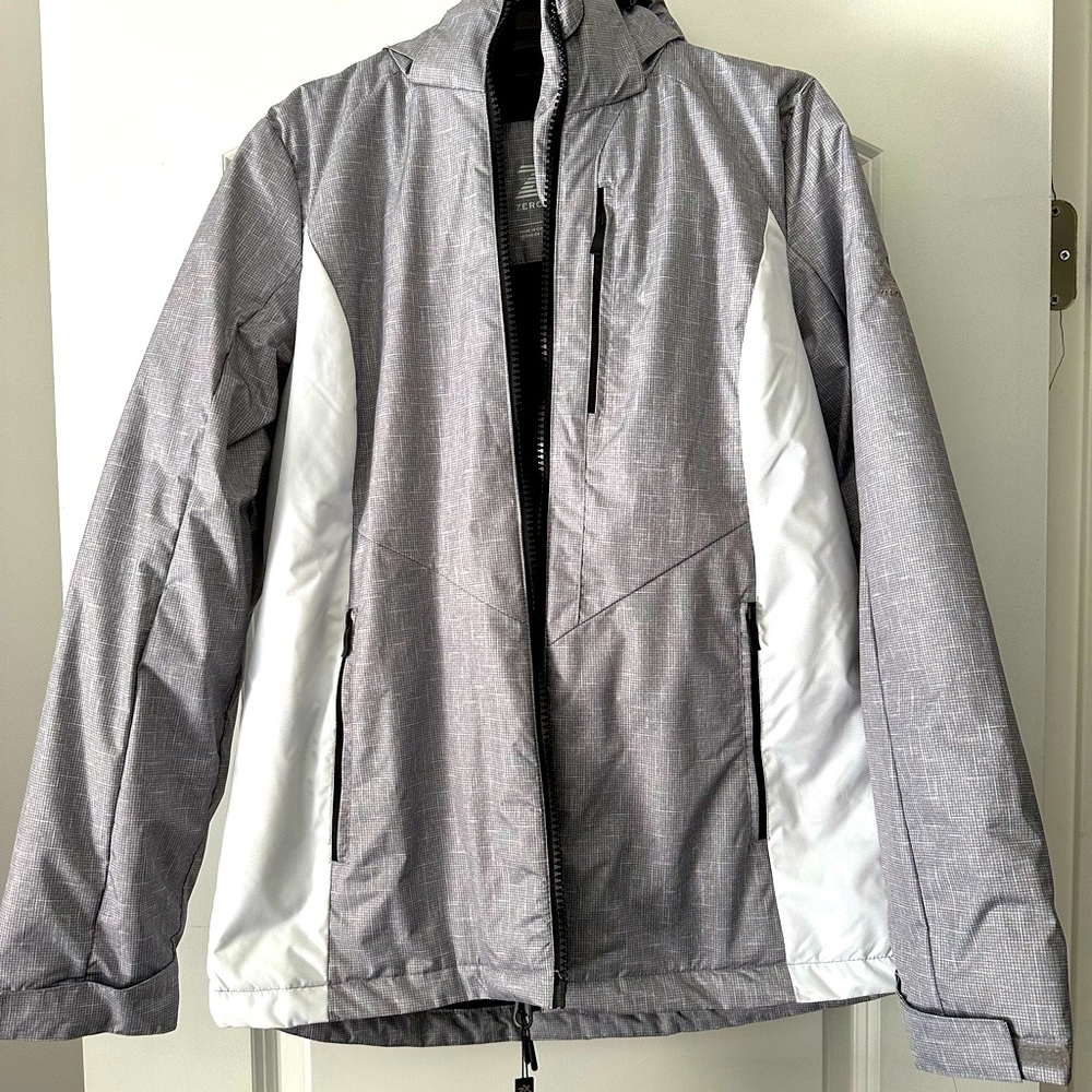 Size small woman winter jacket zx zeroxposur insulated jacket x92280 metaldione